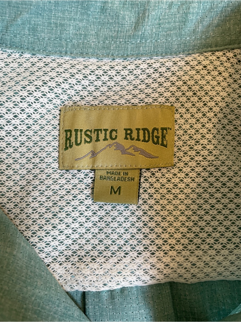 Rustic Ridge Light Teal Button-Up Tank - Teal